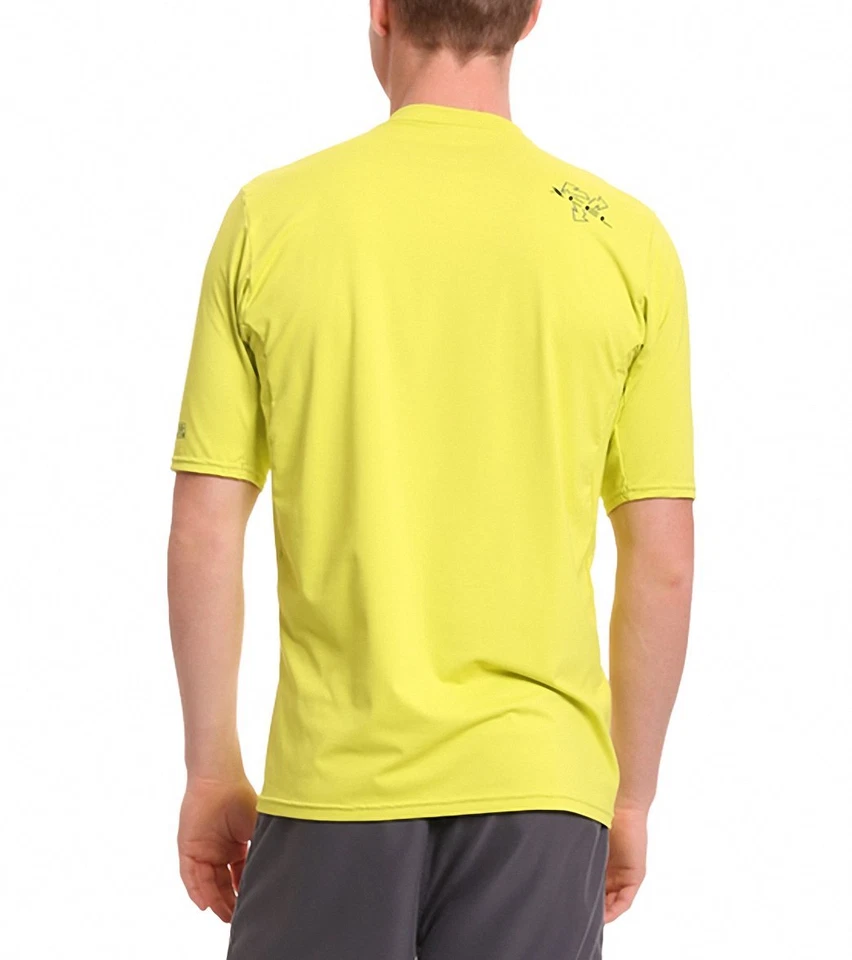 Xcel Short Sleeve Black Hawaii Rash Guard SS Island Hybrid Medium UV Protection