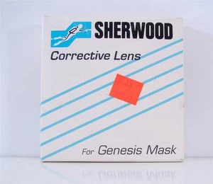SHERWOOD CORRECTIVE LENS FOR GENESIS SCUBA MASK -5.5 L LEFT OPTICAL CROWN GLASS - Picture 1 of 1