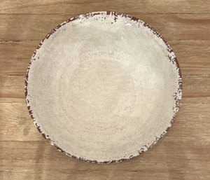 Williams-Sonoma Rustic Outdoor Fruit Serving Melamine Bowl 13” White - Picture 1 of 4