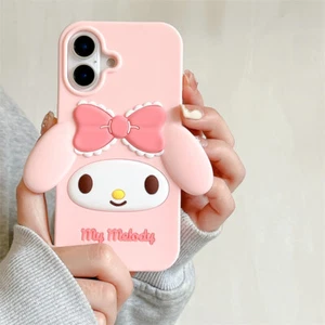 3d Creative Cartoon Animes Anti-drop IPhone Phone Case for 16 15 14 13 12 11 XR - Picture 1 of 15