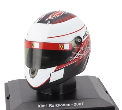 1:5 Helmet -- Kimi Raikkonen - 2007 Season -- Ferrari -- Atlas F1 - Image 1 of 3