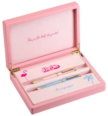 Montegrappa Barbie The Film Icon Signatur Set M Feder Füllfederhalter ISZEB3 - Bild 1 von 4
