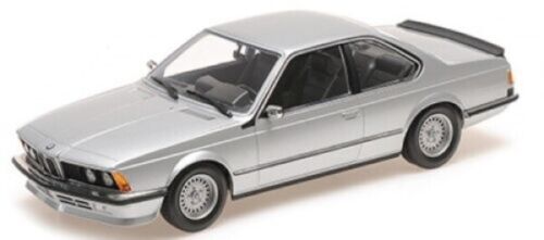 1982 BMW 635 CSI E24 Silver 6er 1:18 Model Car Minichamps 155028107
