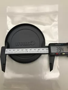 《MINT》 Canon Metal Front Lens Cap Internal diameter 3.94 inches From JAPAN - Picture 1 of 7