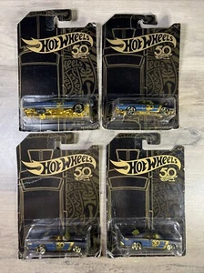 Hot Wheels Black & Gold 50th Anniversary 4/6 - '68 Dodge Dart 64 Impala 4 Stück - Bild 1 von 5