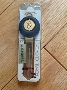 Royal Clover Fashion Queen Blank Key M360 Gold Black for Acura/Honda Models NEW - Bild 1 von 4