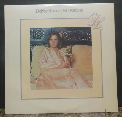 Sealed New! Debby Boone ‎– Midstream, 12" LP Mint (P) - Image 1 of 2
