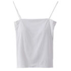 Women Solid Color Camisole With Breast Pad Summer Sexy Sleeveless Slim Tank T Sp