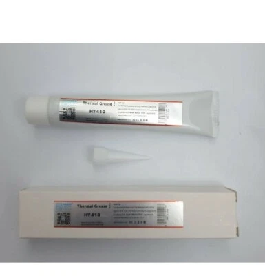 HALNZIYE 100g White Heat Thermal Paste / Grease - Silicone - Compound - 1.42W/m-k HY410
