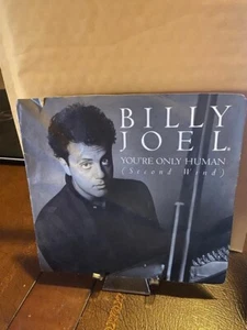 Vintage Billy Joel You're Only Human Picture Sleeve 7" Vinyl 45 RPM - Imagen 1 de 2