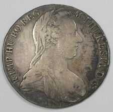 1780 AUSTRIA Silver Original Non-Restrike Maria Teresa Thaler VERY FINE