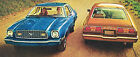 1975 FORD PINTO / MUSTANG II 2 Dealer Mini-Brochure:MPG,GHIA,RUNABOUT,WAGON,