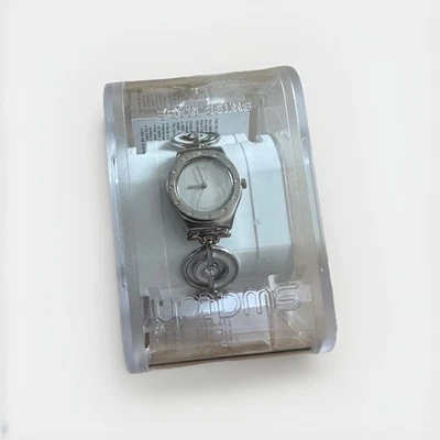 老式 2008 年斯沃琪瑞士石英不锈钢手链 YSS237G — 第 1/4 张图片