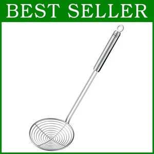 Cucharón skimmer de cocina de acero inoxidable - Imagen 1 de 3