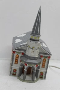 Vintage Lemax 1993 Porzellan beleuchtete Kirche - Bild 1 von 5