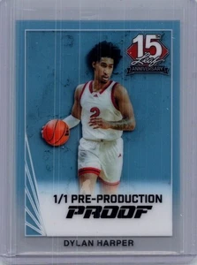 Dylan Harper 2025 Leaf National NSCC 1/1 Pre Production Proof - Picture 1 of 1