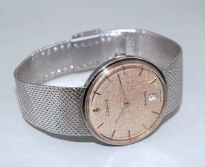 Reloj Corum Automático Esfera Plateada Acero Inoxidable De JAPÓN - Imagen 1 de 8