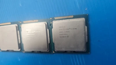 Intel Core i7-3770 3.40GHz Quad Core LGA1155 8MB CPU Processor SR0PK Lot of 3 - Image 1 of 4