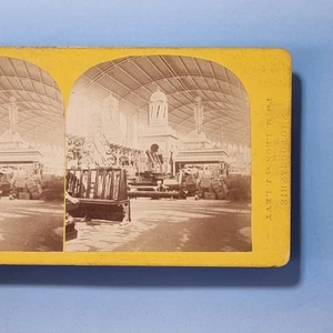 Paris Stereoview 3D C1867 Real Photo France Exhibition Ottoman Empire Section - Picture 1 of 3