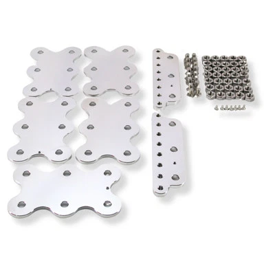 BIG JEFF AUDIO Triple Bank / 18 Yinlong LTO Cell Lug Style Aluminum Bus Bars with Hardware