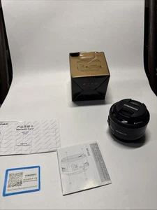 YONGNUO YN50 Objektiv 50 mm f/1,8 Kit für Canon EF - Bild 1 von 9