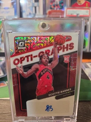 2021 Scottie Barnes Opti-Graph дебютант зрелый оптический чехол хит - Изображение 1 из 2