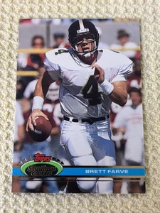 1991 Topps Stadium Club Brett Favre #94 Rookie RC - Picture 1 of 2