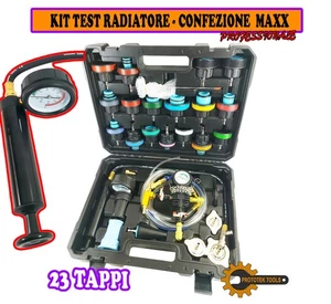 kit prova pressione radiatore impianto raffreddamento, e kit vuoto x riempimento - Foto 1 di 13