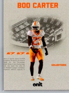 Boo Carter Vestige Tennessee Volunteers 2025 Onit Football - Picture 1 of 1