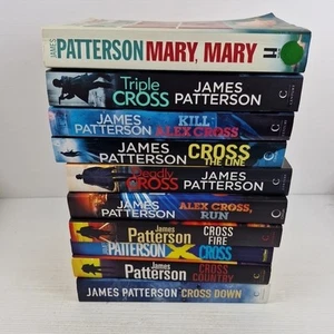 Deadly Cross, 10 Book Bundle (Alex Cross) by James Patterson (Paperback, 2020) - Picture 1 of 24