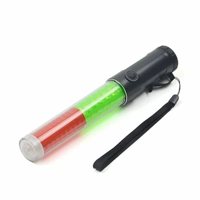 Safety Control Traffic Wand 3-Mode LED Lamps Flashlight Security Beacon X260RG - Image 1 of 4