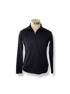 Pullover de Colección Patagonia Para Hombre Capilene 1/4 Cremallera Capa Base Negro Hecho en EE. UU. Talla S - Imagen 1 de 7