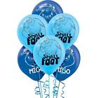 Small Foot Migo Yetti Latex Balloon Bouquet Birthday Party Supplies 6 Pieces