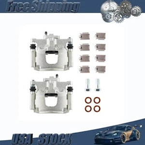 2x Disc Brake Calipers For Jeep Liberty 2008-2012 Dodge Nitro Rear LH RH US - Picture 1 of 17