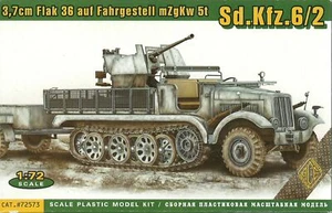 Ace 1/72 (20mm) SD Kfz 6/2 Con 3.7cm Flak36 - Bild 1 von 1
