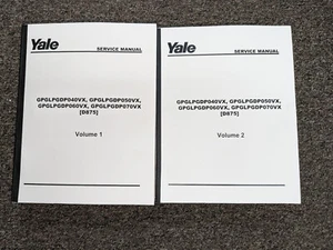 Yale GLP050VX GDP050VX GP060VX GLP060VX Forklift Shop Service Repair Manual D875 - Picture 1 of 1