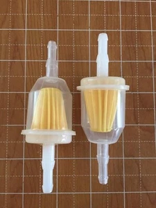 🆕 UPGRADED Fuel Filter Barbed 2 Pack clear for 1/4-Inch 5/16-Inch Fuel Line - Bild 1 von 1