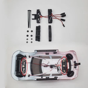 Magnetic Body Post Modified für Mjx Hyper Go 1/14 14303 Citroën Rally C3 WRC - Picture 1 of 5