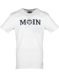 Herren T-Shirt VW Bulli »MOIN« Weiß Navy - Picture 1 of 3