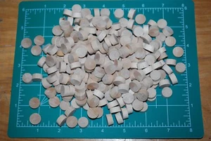 1/2" Flush Top Birch Wood Plugs 250pc Packs - PL08 - Picture 1 of 5