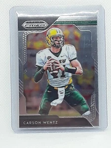 Carson Wentz 2019 Prizm Draft Picks Football - #20 - North Dakota State Bison - Picture 1 of 2