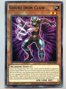 Yugioh 2021 Tin of Ancient Battles Gouki Iron Claw NM/M - Picture 1 of 1