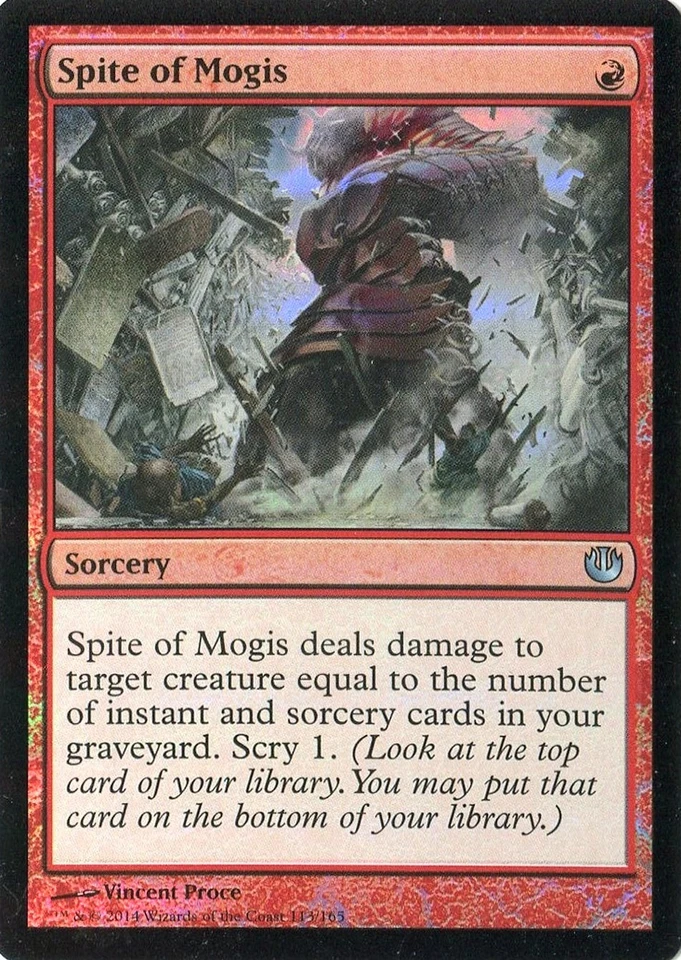 MTG - Journey into Nyx - Spite of Mogis - Foil - NM - Image 1 of 1