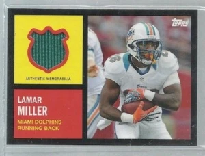 2013 Topps Archives 1962 Jerseys #62RLM Lamar Miller (ref42343) - Picture 1 of 1