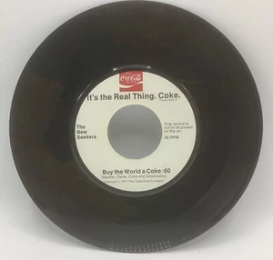 The New Seekers-Buy The World A Coke/Little Bit of Sunshine-1971 7” 45rpm PROMO - Picture 1 of 2