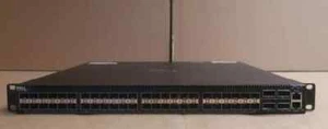 Dell Force10 S4810 S4810-01-64F 48x 1/10GbE SFP+ + 4x 40GbE QSFP+ Switch - W9C6F - Picture 1 of 5