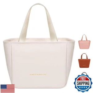 Zylsic Lunch Box for Women, Lunch Bag for Women Simple Reusable Insulated Lun - Picture 1 of 5
