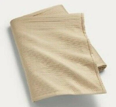 RALPH LAUREN F/Q 1pc  SPENCER "MATELASSE" WHEAT PICK STITCH COVERLET  bnip $300 - Image 1 of 4