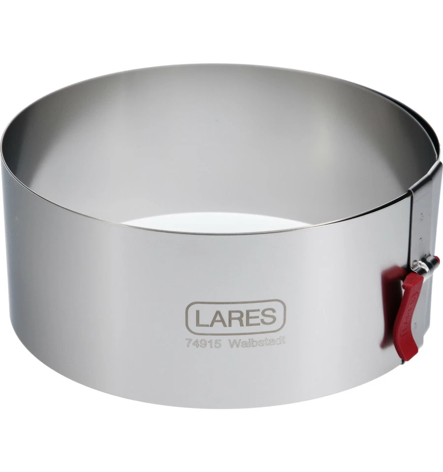 LARES Tortenring mit Klemmhebel (neu)