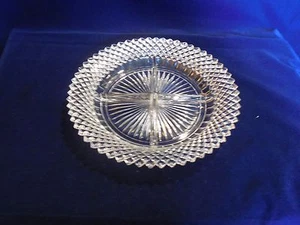 Depression Hocking Glass Co Miss America 8.75" 4-Section Relist Tray - Picture 1 of 4